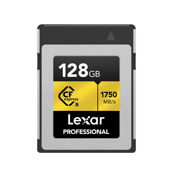 Lexar CFexpress Professional Gold 128GB Type B 1750MB/s Lexar CFexpress Professional Gold 128GB Type B 1750MB/s